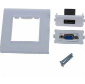 HDMI + VGA Duvar Prizi Hdmi Vga Priz Duvar Tipi - 4