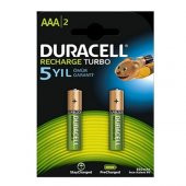 Duracell 2li Rechargeable AAA Pil 800 mAh - 1