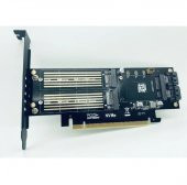 M.2 NVMe SSD NGFF PCIE 3.0X16 Adaptör mSATA - 2