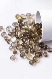 Limon Kuvars Doğal Taş Tamburlanmış Parça - Tımbıl - 1