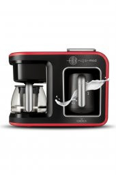 Karaca Hatır Plus Mod 5 In 1 Kahve ve Çay Makinesi Kırmızı - 3