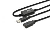 DIGITUS DA-73100-1 10m USB2.0 REPEATER UZATMA KABL - 1