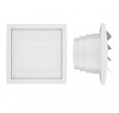 Afs Raksan Geri Akış Panjuru 4 Sabit Çaplı Estetik Tasarım Pratik Montaj Kolay Temizleme AGMair Agm Havalandırma - 1