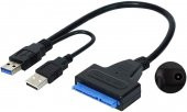 PrimeX 5142 USB3.0 2.5 inç notebook Diski, 3.5 inç PC diski USB3.0 Çevirici, Sata Harddisk USB çevirici Kablo - 2