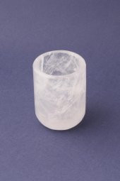 Kristal Kuvars Doğal Taş Bardak thumbnail 1