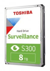 TOSHIBA HDWT380UZSVA 8TB S300 3.5" 7200rpm 256mb SATA 7/24 Harddisk - 2