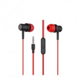 Sunix Sx08 Kulakiçi Kablolu Kırmızı Stereo Kulaklık - 1