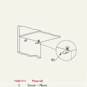 Vantuzlu Cam Raf Pimi - 3
