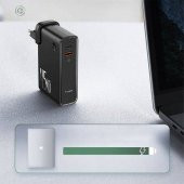Polham BASEUS 45W GAN2 Taşınabilir Şarj Adaptörü ve 10.000Mah PowerBank, 2in1 Priz Girişli Powerbank - 4