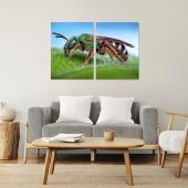 Kitap Şeyleri 2 Parça Makro Çekim Arı Mdf Tablo 30x40 - 1