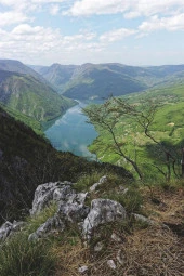 Sırbistan Perucac Gölü Temalı Fresco Magnet thumbnail 4