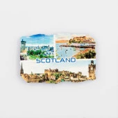 İskoçya Edinburgh Fresco Magnet thumbnail 1