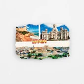 İspanya Temalı Fresco Magnet thumbnail 1