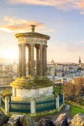 İskoçya Edinburgh Fresco Magnet thumbnail 4