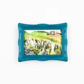 Malezya Temalı Ayaklı Çerçeveli Magnet thumbnail 2