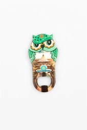 Kazakistan Temalı Baykuş Magnet Kapak Açacak thumbnail 3