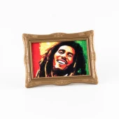 Jamaika Bob Marley Ayaklı Çerçeveli Magnet thumbnail 2