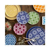 Porland Morocco Desen Karma Renk 18 Parça 6 Kişilik - 2