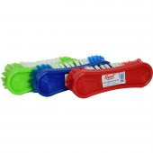 Oval Temizlik Fırçası Plastik Halı Fırça Karışık Renk 17 Cm - 4