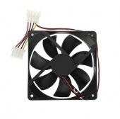 9Cm 12 Volt 2 Pinli (Molex) Fan 9 Cm Fan 90x90x24mm - 1