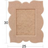 ÇER147 Büyük Resim Çerçevesi, Hobi Ahşap Boyama Mdf Çerçeve thumbnail 1