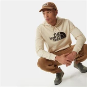 The North Face Light Drew Peak Hoodie Erkek Kapüşonlu Sweatshirt Bej thumbnail 4