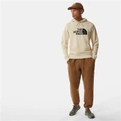 The North Face Light Drew Peak Hoodie Erkek Kapüşonlu Sweatshirt Bej thumbnail 2