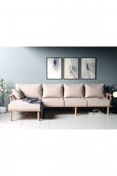 Olympos Bej Üçlü Sol Köşe Koltuk - 1