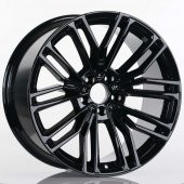 EMR-19181-08 9.5x19"-5x120 ET40 72.6 Black Jant (4 Adet) - 1