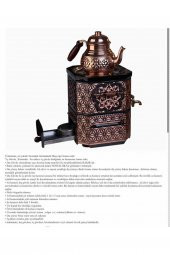 Emsalsan Bakır Semaver (Jel Yakıtlı) - 5