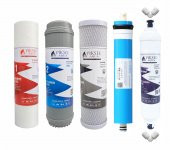 Piksel Aqua 5 Aşama Açık Kasa Su Arıtma Cihazı Filtresi Vontron Membran Dirsekli(PKSMUH0268) - 1