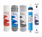 Piksel Aqua 5 Aşama Açık Kasa Su Arıtma Cihazı Filtresi Filmtec Membran Dirsekli (PKSMUH0270) - 1