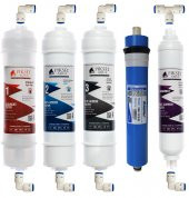 Piksel Aqua 5 Aşama Kapalı Kasa Su Arıtma Cihazı Filtresi Master Membran Dirsekli(PKSMUH0228) - 1