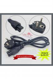 Engpars Notebook Adaptör Şarj Kablosu - Asus Hp Dell Lenovo Dizüstü Bilgisayar Monitörü Yonca Power Kablosu - 3