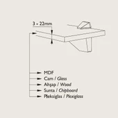 Raf Tutucu 3-22mm (2 Adet) - 3