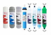 Piksel Aqua 12 Aşama Açık Kasa Su Arıtma Cihazı Filtresi Filmtec Membran Dirsekli (PKSMUH0290) - 1