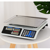 All Avcill 40 Kg Şarjlı Elektronik Dijital Hassas Mutfak Manav Bakkal Kasap Terazisi Çukur Kefeli - 1