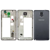 Samsung Galaxy Note 4 N910 Kasa Kapak - Siyah - 1