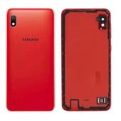 Samsung Galaxy A10 A105 Arka Kapak Batarya Pil Kapağı - Kırmızı - 1