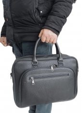 Laptop Çantası 15.6" İnç Deri Evrak Bölmeli 8683255010462 - 3