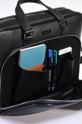 Laptop Çantası 15.6" İnç Deri Evrak Bölmeli 8683255010462 - 5