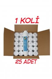 Su Arıtma Cihazı Nsf Onaylı Karbonlu Tatlandırıcı Filtre (1 Koli) 25 Adet - 1