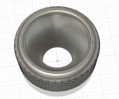 810 Knurled Driptip Plastik Aparat - 2