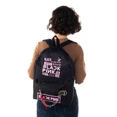 Blackpink Piercing Zincirli Sırt Okul Çantası Ve Kalemlik Set - 5