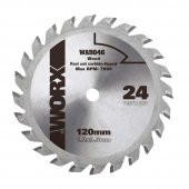 WORX WA5046 120x9,5mm Ahşap Kesme Elmas, Daire Testere Bıçağı - 1