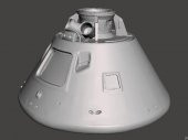 Apollo 11 Komut Modülü (Smithsonian) Plastik Aparat - 2