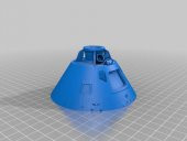 Apollo 11 Komut Modülü (Smithsonian) Plastik Aparat - 9