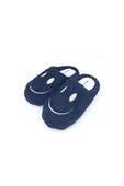 Shoemio Smiley Lacivert Kadın Ev Terliği - 2