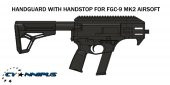 Fgc-9 Airsoft Blaster İçin Handstop İle Handguard Plastik Aparat - 1