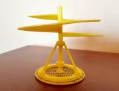 Hava Vidası (Leonardo Da Vinci) Plastik Aparat - 1